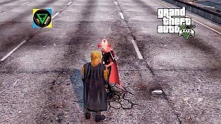 SENTRY VS EVIL SAITAMA full fight GTA5 #gtavmods#marvel#anime#vs#sentryvsevilsaitama#sentrymarvel