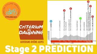 Critérium du Dauphiné 2024 Stage 2 - PREVIEW / FAVOURITES / PREDICTION