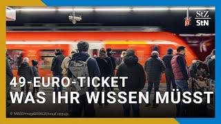 49-Euro-Ticket - Start des neuen Deutschlandtickets | Was Ihr wissen müsst