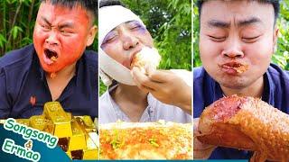 TikTok Spicy Foods Chinese Cooking Mukbang | Lamb chops Grilled fish | Funny Video