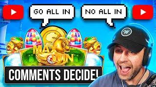 I let my COMMENTS DECIDE which SLOTS I PLAY & it was WILD!! (Bonus Buys)