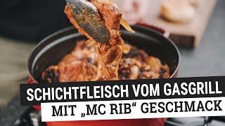 SCHICHTFLEISCH aus dem Dutch Oven! Schmeckt GARANTIERT* (*Außer du magst kein Schichtfleisch)