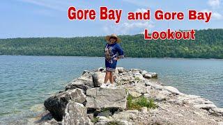 GORE BAY AND GORE BAY LOOKOUT// SPECTACULAR VIEW// THINGS  TO DO IN MANITOULIN ISLAND