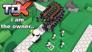 ADMIN ABUSING in Tower Defense X.. | ROBLOX