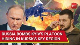 Russia Obliterates Entire Ukrainian Platoon in Kursk; 'Frustrated' Kyiv Targets Moscow's Arms Depot