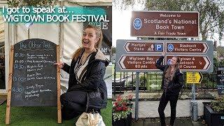 I got to speak at the WIGTOWN BOOK FESTIVAL | Scotland's National Book Town