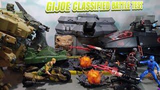 GIJOE CLASSIFIED JOES VS HASLAB HISSTANK TANK BATTLE TEST