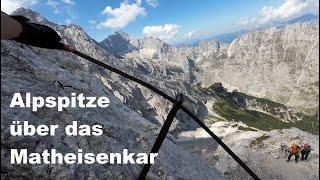 Alpspitze über den Matheisenkar