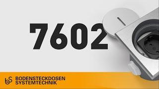 76er Serie [7602] - Produktvorstellung | BS Bodensteckdosen Systemtechnik