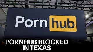 Pornhub blocks access in Texas due to law