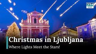 Ljubljana Lights Up: A Galactic Christmas Spectacle! | News Today | DRM News | AQ1B