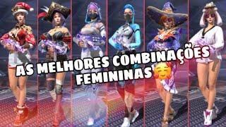 AS MELHORES COMBINAÇÕES DE ROUPA FEMININA DO FREE FIRE