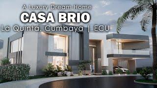 Inside the Stunning Casa Brio: A Tour of an Exclusive Home Design in Cumbaya! | 900m2 | ORCA + Zafra