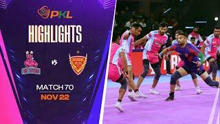 Match Highlights: Jaipur Pink Panthers vs Dabang Delhi K.C. | November 22 | PKL Season 11