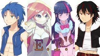 Sunset Shimmer & Twilight Sparkle | E.T.【ft. Sonic & Shadow】