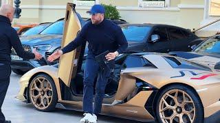 GMK SHOWS OFF HIS HYPERCARS IN MONACO FOR HIS FANS #supercars #automobile #millionaire