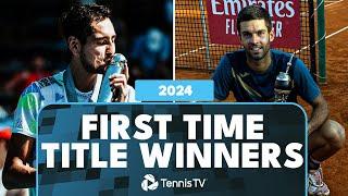 First Time Title Winners From The 2024 ATP Tennis Season