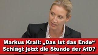 Kurze Wortmeldung: Markus Krall: „Das ist das Ende“ – Schlägt jetzt die Stunde der AfD?