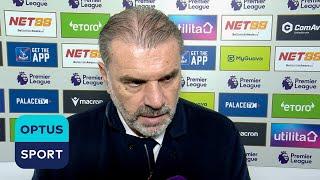 'Do I look happy? Why would I be happy?' | Ange Postecoglou not pleased after Spurs loss to Palace