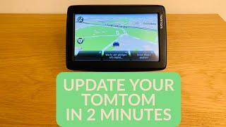 UPDATE YOUR TOMTOM IN 2 MINUTES