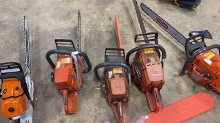 30 chainsaws for the chainsaw class