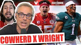 Chiefs-Eagles, Mahomes & Josh Allen swap, Colin's TV future | Colin Cowherd & Nick Wright NFL