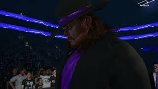 WWE 2K25 Gameplay Undertaker 90 Purple Attire with Paul Bearer VS Shawn Michaels 94 Manager Bug!