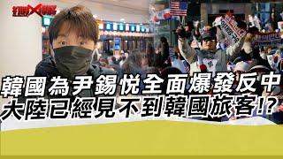 台媒說韓國為尹錫悅全面反中 所以沒有韓國人來大陸｜寒國人