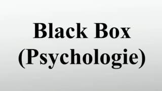 Black Box (Psychologie)