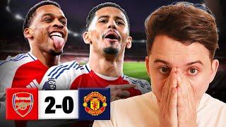 Arsenal Title Hunt Is On!! Arsenal 2-0 Manchester United Match Reaction!