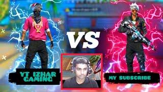 YT IZHAR GAMING  VS MY SUBSCRIBER // RED NUMBER CHALLENGE // 1 VS 1  CLASH // WHO WON? #freefire