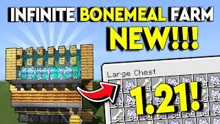 BEST BEDROCK BONEMEAL FARM 1.21 Minecraft Tutorial! - MCPE/Xbox/PS4/Nintendo Switch/Windows 10/PC