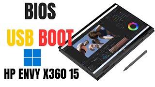 BIOS and Windows 11 Reinstallation On HP Envy x360 2 in 1 15-ey0xxx