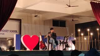 Chinmay Gaur Performing Indian Classical Flute