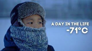 Suatu Hari di Desa Terdingin di Bumi −71°C (−95°F) | Yakutia, Siberia