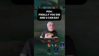 finally I can snack on #mlbb #mobilelegends #mobalegends #mlbbcreatorcamp #mlbbshorts #mobilelegend