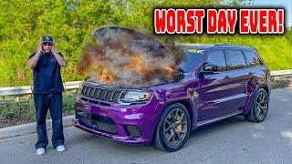 THIS BROKE MY 1000 HP TRACKHAWK!