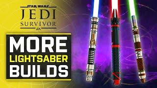 How to make these INSANE LIGHTSABERS in Jedi Survivor... | Custom Sabers E02