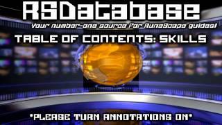 [RSDb] Table of Contents - Skills