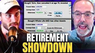 Using Advanced Calculators To Find The Best Retirement Strategies | Whole Life VS Term & Investing