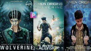 PicsArt X-Men Movie Poster Photo Editing Tutorial In PicsArt Step By Step- Bibeks editing