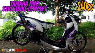 YAMAHA MIO FINO 240cc  STREETBIKE CONCEPT / TEAM SOLID / CUENO KEVIN/ ALVIN MOTO VLOG