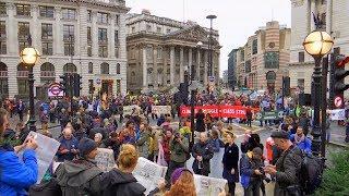 Extinction Rebellion targets Bank of England (55) (UK) - ITV London News - 14th October 2019