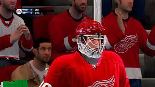 NHL 09 Gameplay Detroit Red Wings vs Washington Capitols