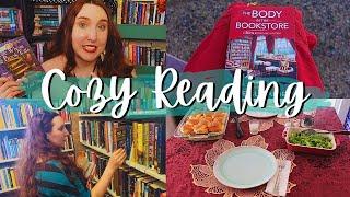 The Ultimate Bookish Reading Vlog  HUGE Book Haul, Book Shopping, Bookish Cozy Mysteries