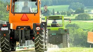 First Tractors Arriving @ 6th Int. Classic Tractor Meet Effingen 2024