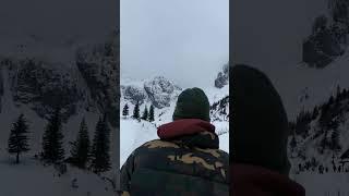 Escapade in România ,  Râșnov , Bucegi Mountains , Mălăiești Chalet , 1720 m   Part 2#shorts#winter