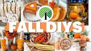 30+ Fall Dollar Tree DIYS to make your home COZY! (easy, $1 diys to craft now!)