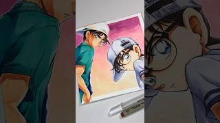 명탐정코난 하인성&코난 드로잉 #shorts #detectiveconan