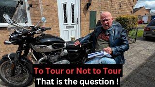 Triumph T120 Review Tour Europe 2700 miles in 12 days. What I have learned from the T120 ride